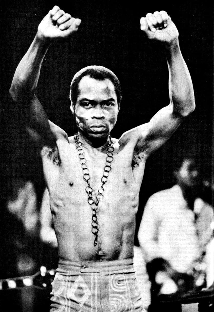 Fela Kuti — editorial portrait