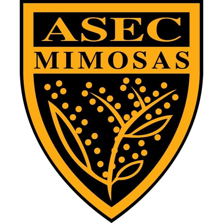 ASEC Mimosas - 1 | Football logo, Football rivalries, Mimosa