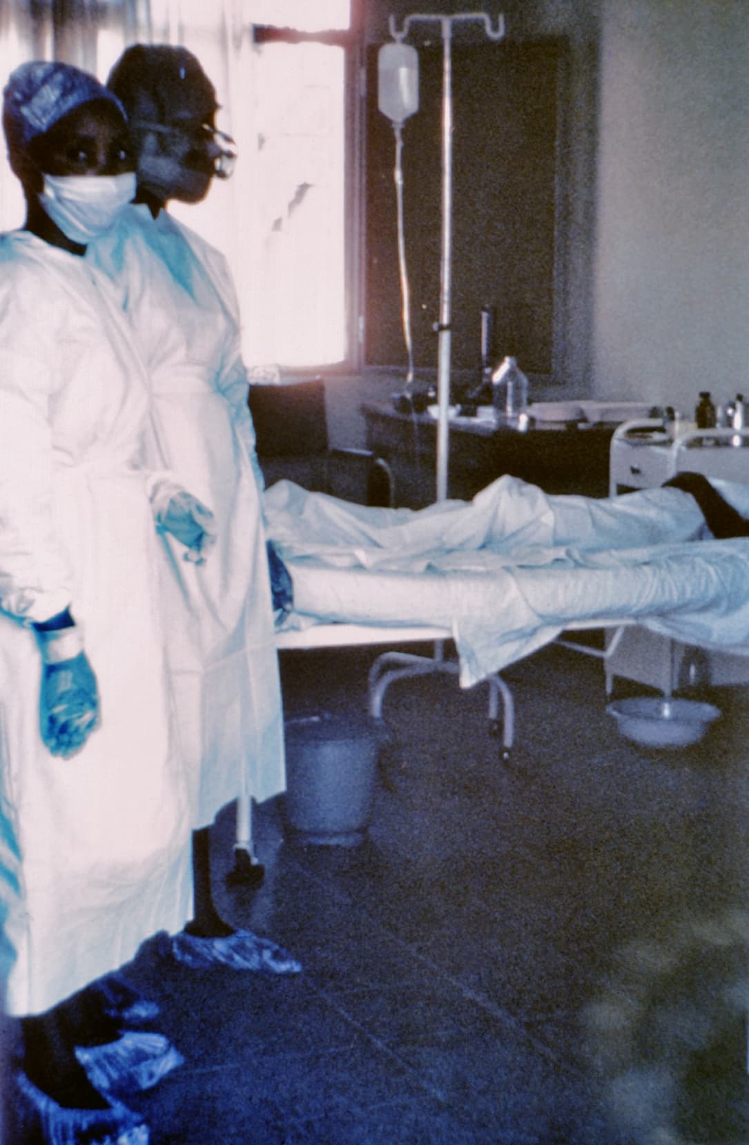 Ebola — editorial portrait