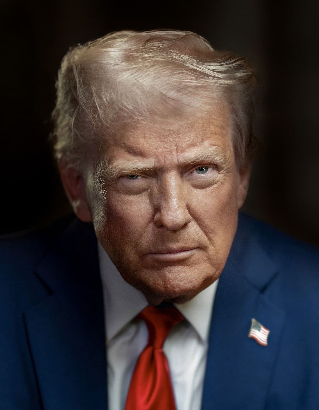 Trump — editorial portrait