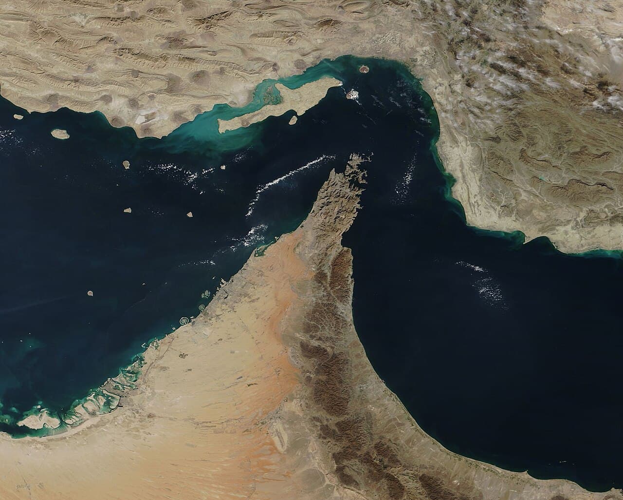 Hormuz Strait — editorial portrait